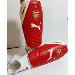 Pair Puma Arsenal evo Power 3 youth/adult shin pads